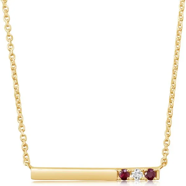 Yellow Gold Ruby Necklace Gold Mine Jewelers Jackson, CA