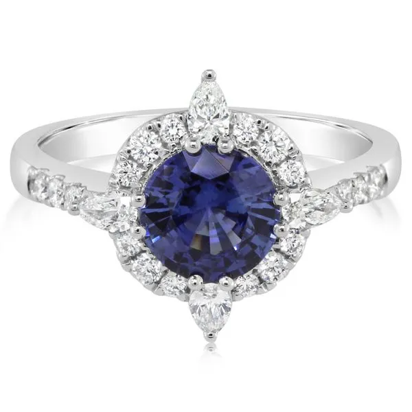 Platinum Sapphire Ring Studio D Jewelers Woodstock, IL