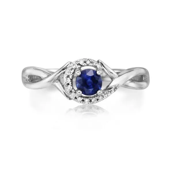 White Gold Sapphire Ring Albert's Jewelers Kingsland, GA