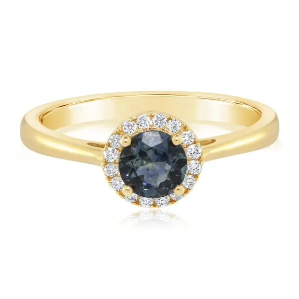 Yellow Gold Sapphire Ring Albert's Jewelers Kingsland, GA