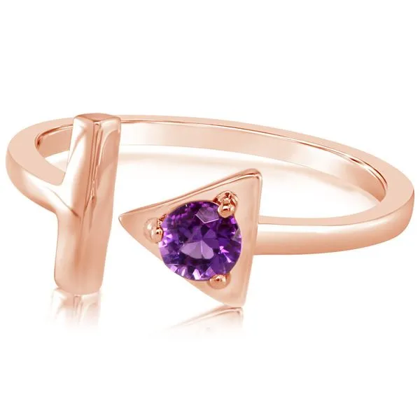 Rose Gold Amethyst Ring Cravens & Lewis Jewelers Georgetown, KY