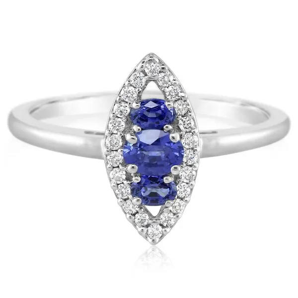White Gold Sapphire Ring Gold Mine Jewelers Jackson, CA