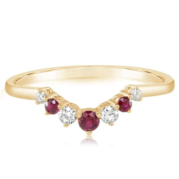 Yellow Gold Ruby Ring Studio D Jewelers Woodstock, IL