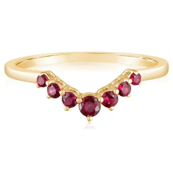 Yellow Gold Ruby Ring Grader Jewelers Groton, CT