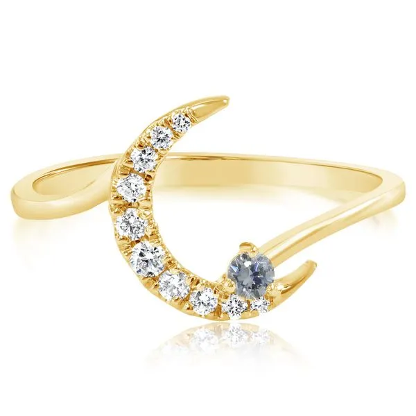 Yellow Gold Sapphire Ring Clater Jewelers Louisville, KY
