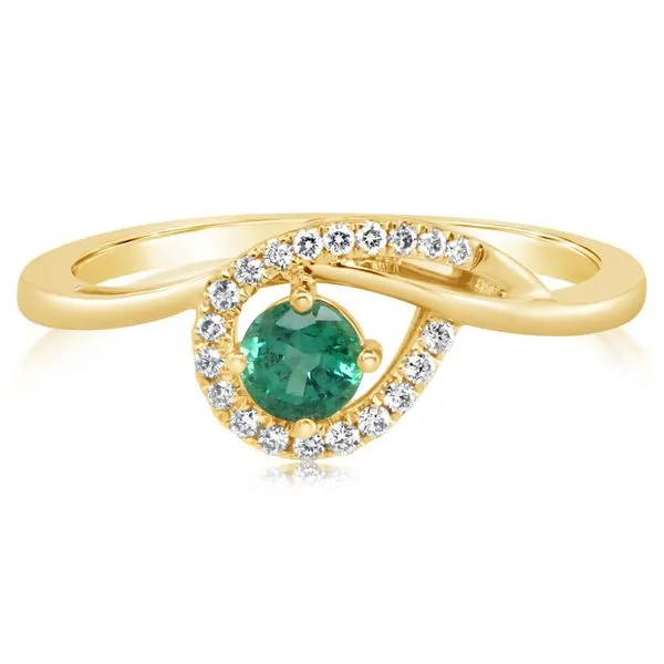 Yellow Gold Emerald Ring Gold Mine Jewelers Jackson, CA