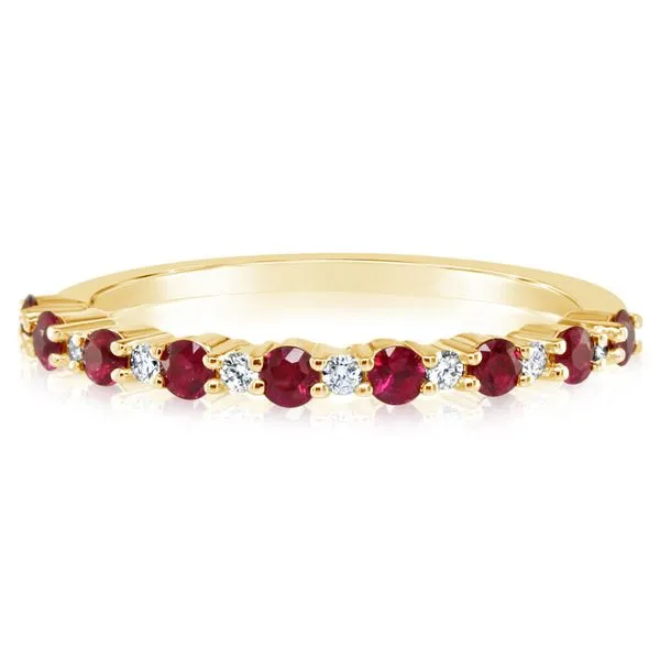 Yellow Gold Ruby Ring Studio D Jewelers Woodstock, IL
