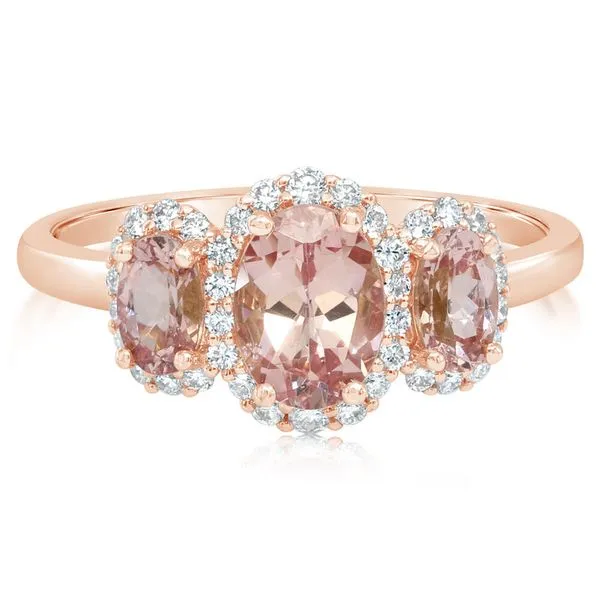 Rose Gold Lotus Garnet Ring Cravens & Lewis Jewelers Georgetown, KY