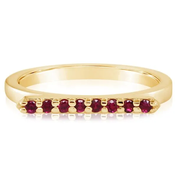 Yellow Gold Ruby Ring Albert's Jewelers Kingsland, GA