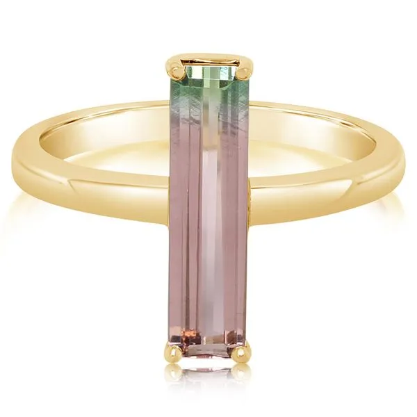 Yellow Gold Tourmaline Ring Studio D Jewelers Woodstock, IL