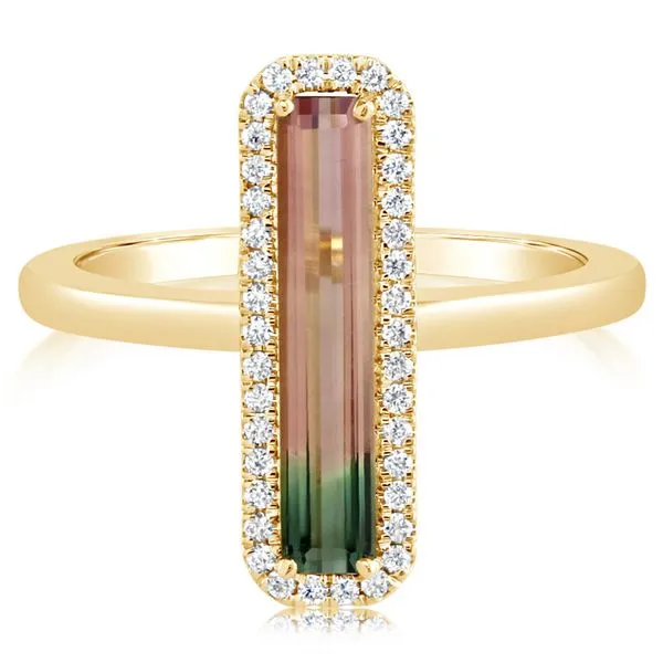Yellow Gold Tourmaline Ring Hart's Jewelers Grants Pass, OR
