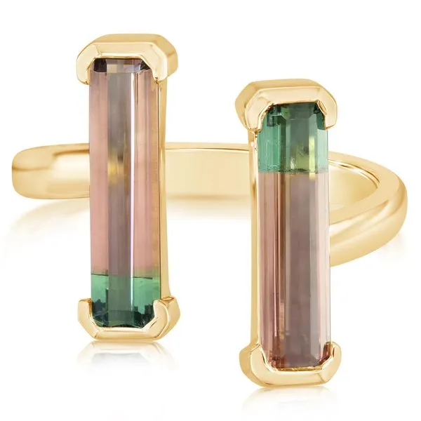 Yellow Gold Tourmaline Ring Rick's Jewelers California, MD