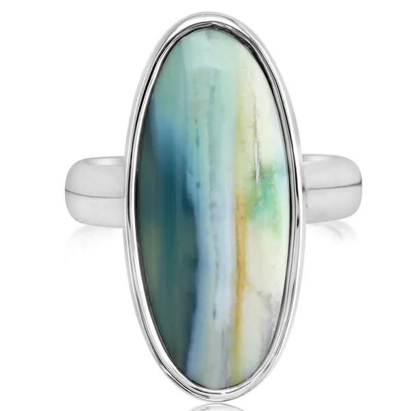 Sterling Silver Indonesian Opal Ring Studio D Jewelers Woodstock, IL