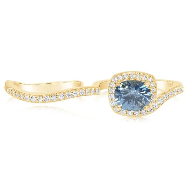 Yellow Gold Sapphire Ring Clater Jewelers Louisville, KY