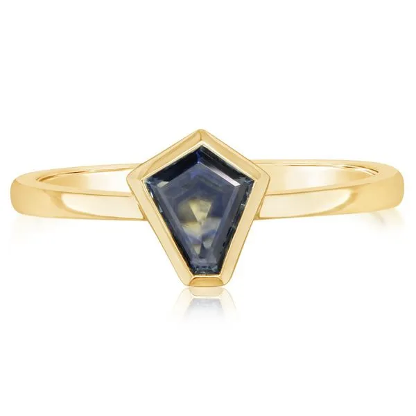 Yellow Gold Sapphire Ring Paul James Jewelers Angels Camp, CA
