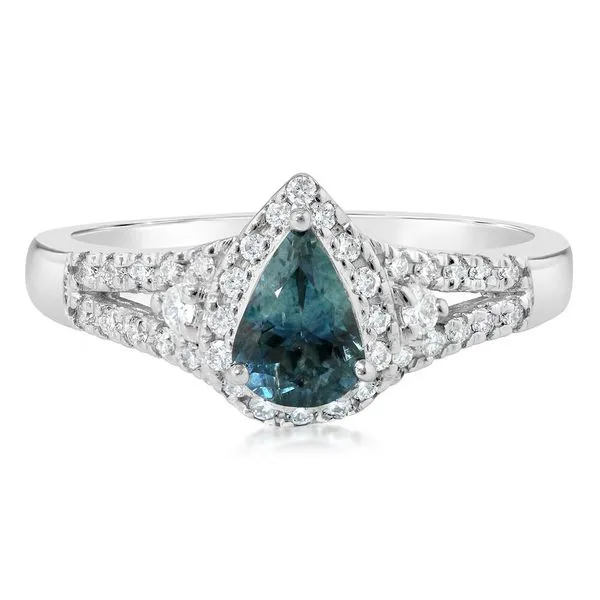 White Gold Sapphire Ring Clater Jewelers Louisville, KY