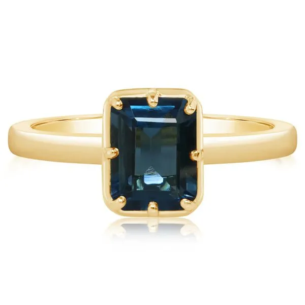 Yellow Gold Topaz Ring Daniel Jewelers Brewster, NY