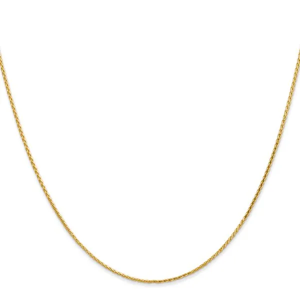 Leslie's 14K 1.0mm D/C Wheat Chain Image 2 Johnson Jewellers Lindsay, ON