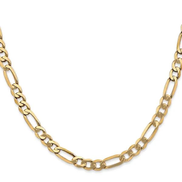 Leslie's 14K 5.50mm Flat Figaro Chain Image 2 Arlene's Fine Jewelry Vidalia, GA