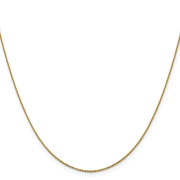 Leslie's 14K 1.0 mm D/C Cable Chain Image 2 Albert's Jewelers Kingsland, GA