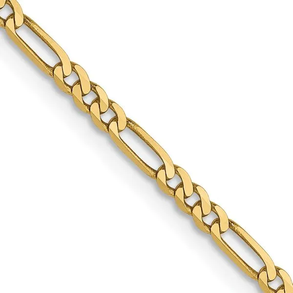 Leslie's 14K 1.8mm Flat Figaro Chain Albert's Jewelers Kingsland, GA
