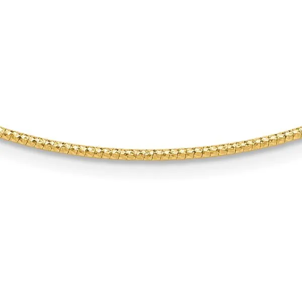 Leslie's 14K 1.5mm D/C Neckwire Necklace Jewelry Design Studio Jensen Beach, FL