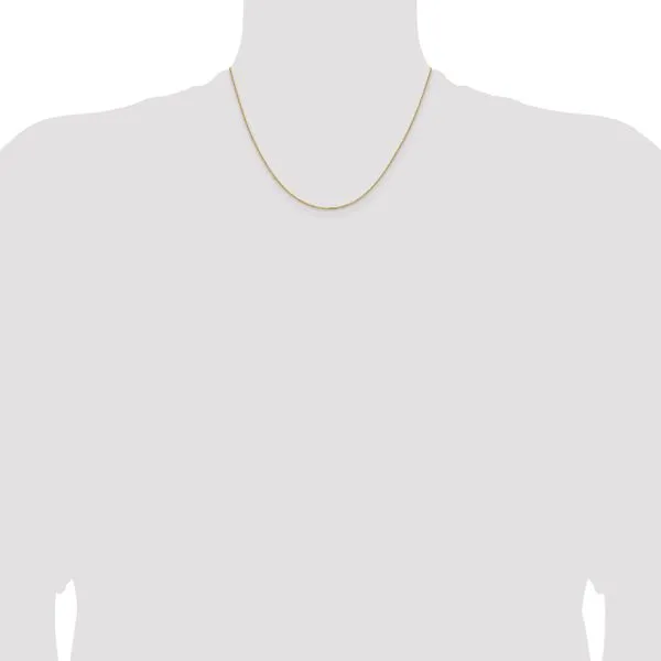 Leslie's 14K 1.05mm D/C Cable Chain Image 4 Albert's Jewelers Kingsland, GA