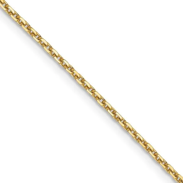 Leslie's 14K 1.4mm D/C Cable Chain Diamond Design Jewelers Somerset, KY