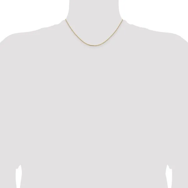 Leslie's 14K 1.4mm D/C Cable Chain Image 4 Atlanta West Jewelry Douglasville, GA