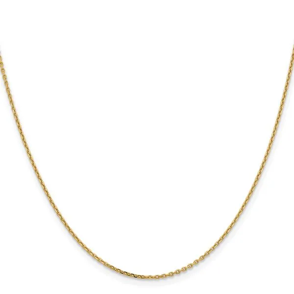 Leslie's 14K 1.4mm D/C Cable Chain Image 2 Johnson Jewellers Lindsay, ON