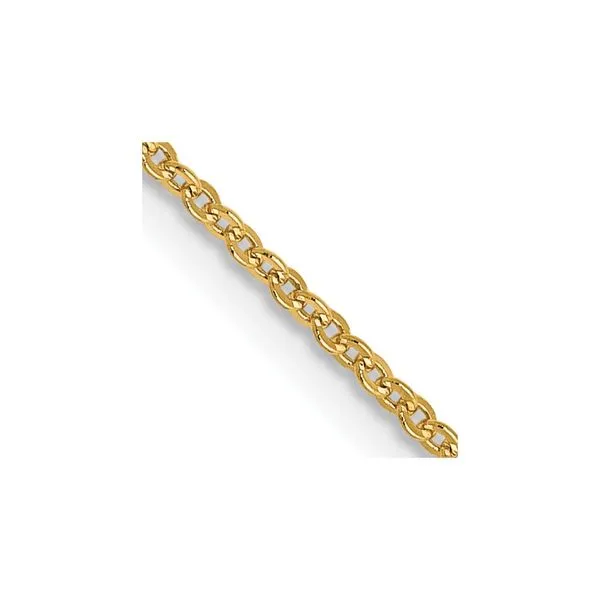 Leslie's 14K 1.1mm Flat Cable Chain Albert's Jewelers Kingsland, GA
