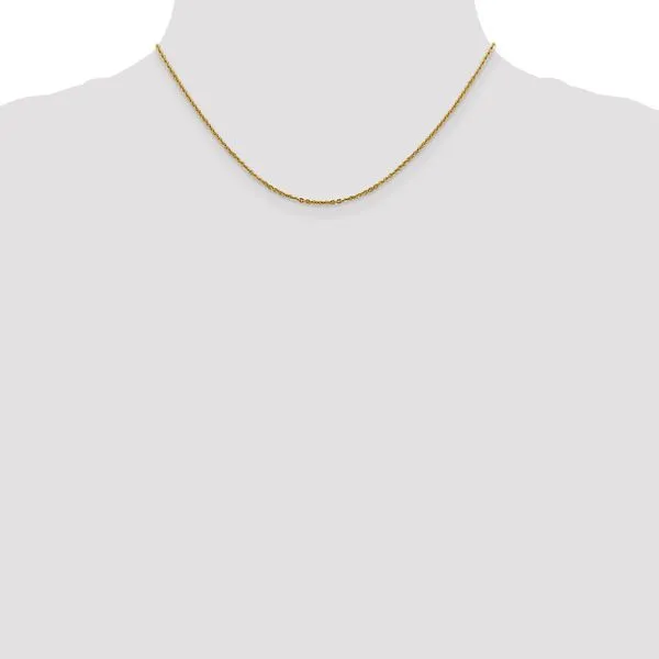 Leslie's 14K 1.7mm Flat Cable Chain Image 4 G.G. Gems, Inc. Scottsdale, AZ