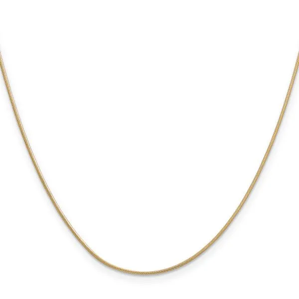Leslie's 14K .9mm Round Snake Chain Image 2 Diny's Jewelers Middleton, WI