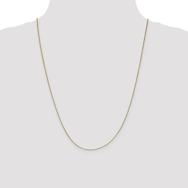 Leslie's 14K .7mm Box with Lobster Clasp Chain Image 4 Atlanta West Jewelry Douglasville, GA