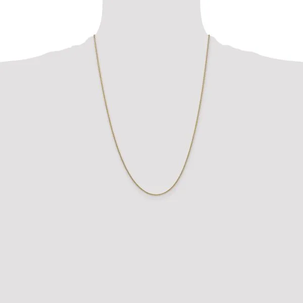 Leslie's 14K 1.6mm Round Cable Chain Image 4 Johnson Jewellers Lindsay, ON