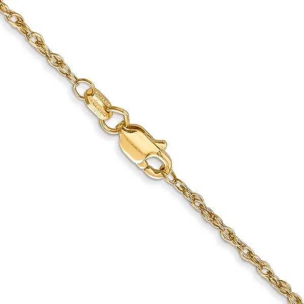 18K Leslie's 1.3mm Baby Rope Chain Image 3 Johnson Jewellers Lindsay, ON