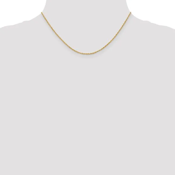 18K Leslie's 1.3mm Baby Rope Chain Image 4 Johnson Jewellers Lindsay, ON