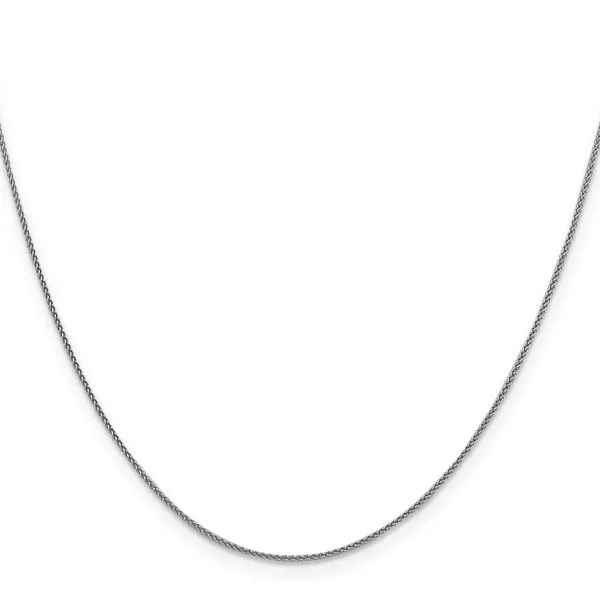 18K Leslie's WG 1mm D/C Spiga Chain Image 2 Diny's Jewelers Middleton, WI