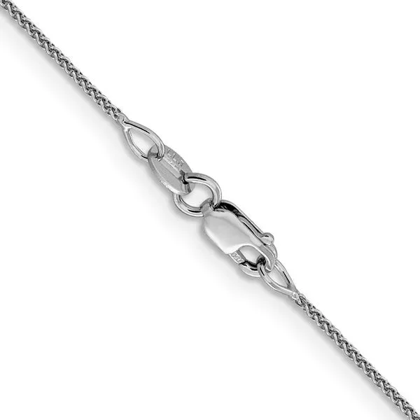 18K Leslie's WG 1mm D/C Spiga Chain Image 3 Diny's Jewelers Middleton, WI