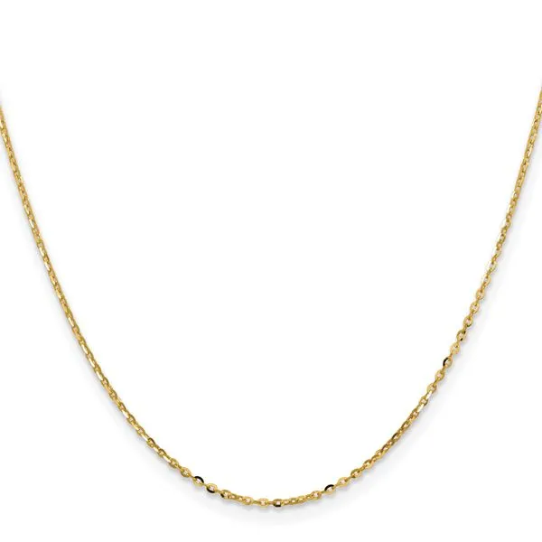 18K Leslie's 1.5mm D/C Cable Chain Image 2 Johnson Jewellers Lindsay, ON