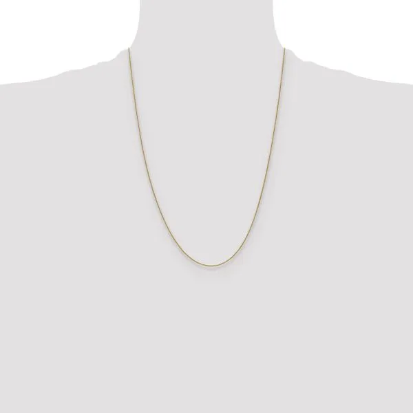 Leslie's 14K .8mm Spiga Chain Image 4 G.G. Gems, Inc. Scottsdale, AZ