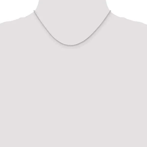 Leslie's 14K White Gold 1.3mm D/C Wheat Chain Image 4 Jewelry Design Studio Jensen Beach, FL