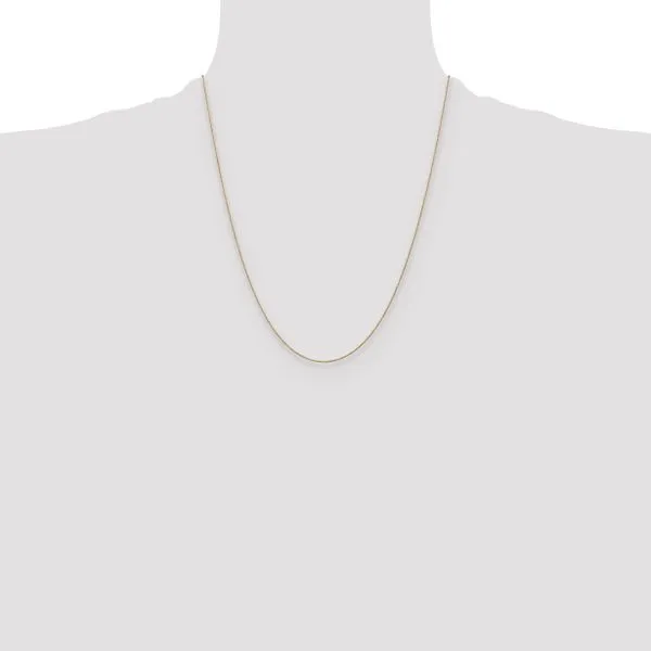 Leslie's 14K .8mm Round Cable Chain Image 4 G.G. Gems, Inc. Scottsdale, AZ