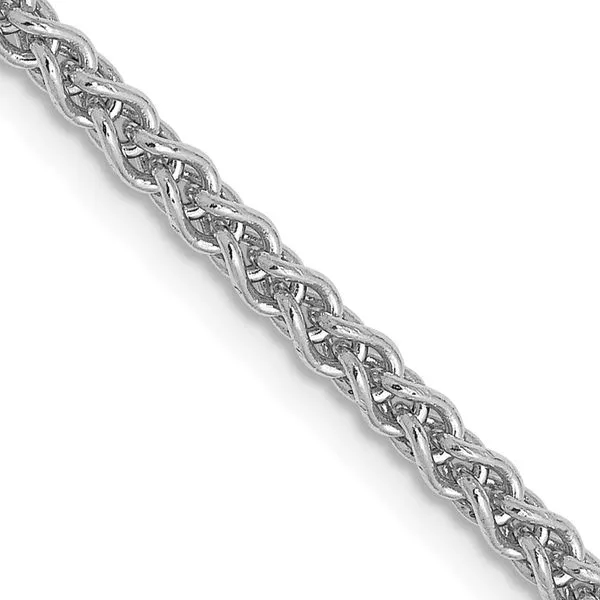 Leslie's 14K White Gold 2.1mm Spiga Chain Johnson Jewellers Lindsay, ON