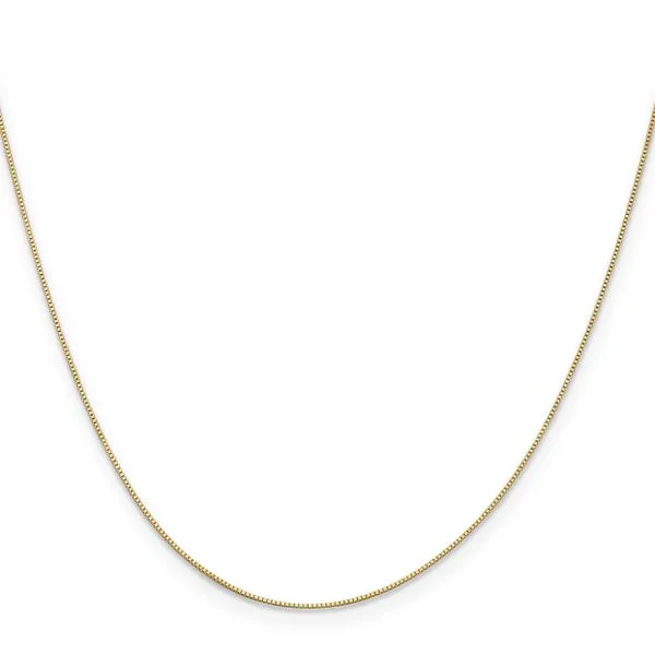 Leslie's 14K .5mm Baby Box with Lobster Clasp Chain Image 2 Arlene's Fine Jewelry Vidalia, GA