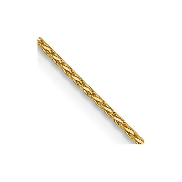 Leslie's 14K .8mm D/C Wheat Chain Johnson Jewellers Lindsay, ON