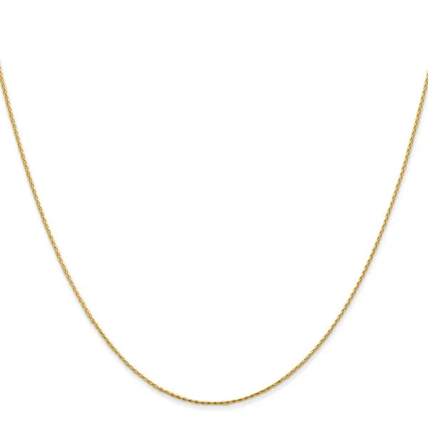 Leslie's 14K .8mm D/C Wheat Chain Image 2 Johnson Jewellers Lindsay, ON