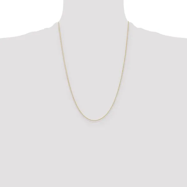 Leslie's 14K .8mm D/C Wheat Chain Image 4 Albert's Jewelers Kingsland, GA