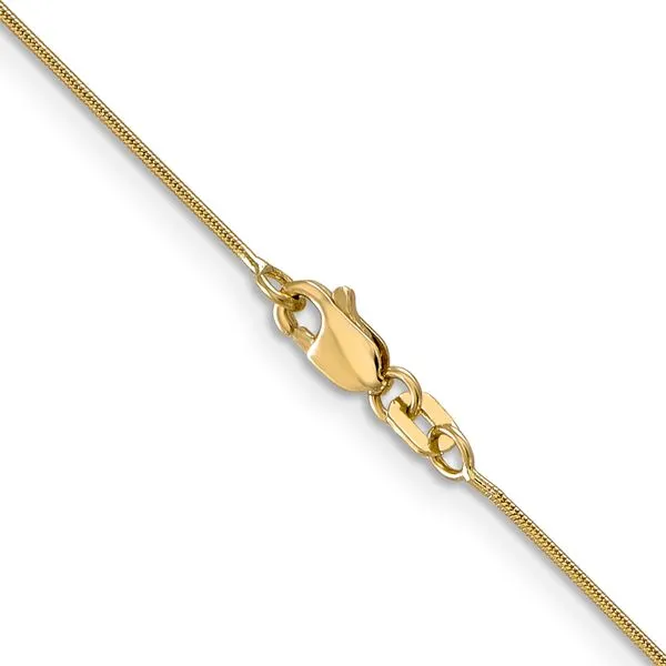 Leslie's 14K .8mm Round Snake Chain Image 3 Albert's Jewelers Kingsland, GA