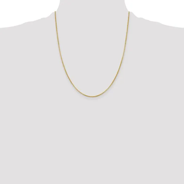 Leslie's 14K 1.4mm Flat Cable Chain Image 4 G.G. Gems, Inc. Scottsdale, AZ